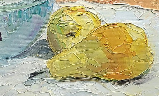 Asters in a Vase on a Table