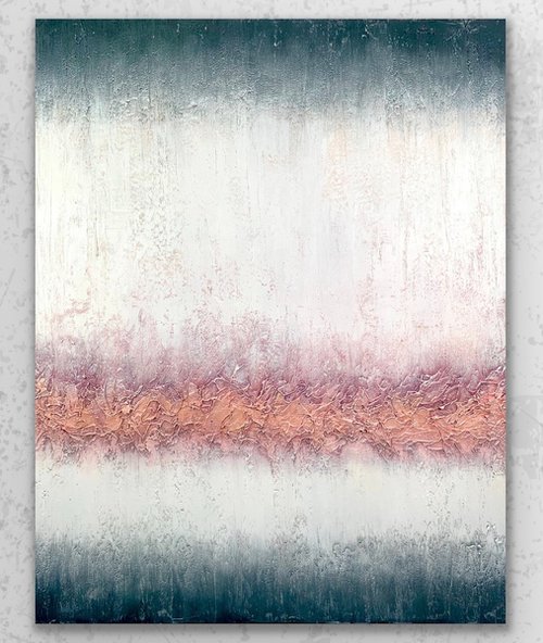 Pink & Grey landscape by Jonesy