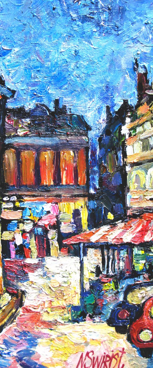 At night in Paris.8. by Nikifor Swiristuhin