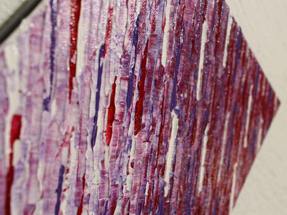 White purple magenta knife texture