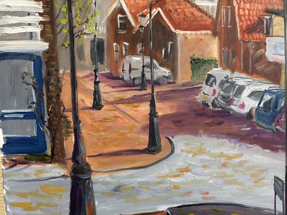 Historic Dutch Street Scene
