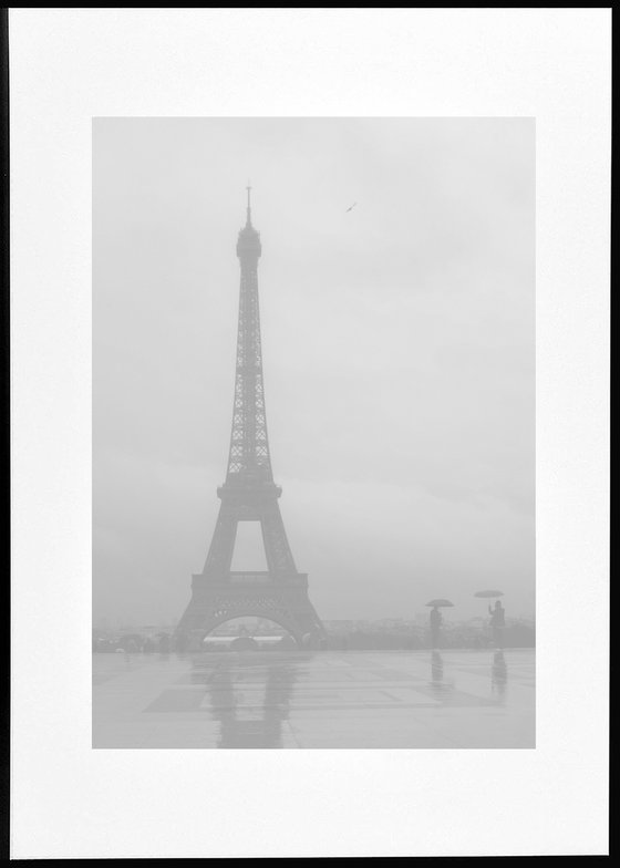 " Rainy morning. Trocadéro "