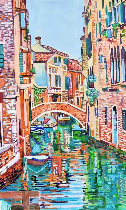 Venice No2 / 100 x 70 cm by Alexandra Djokic