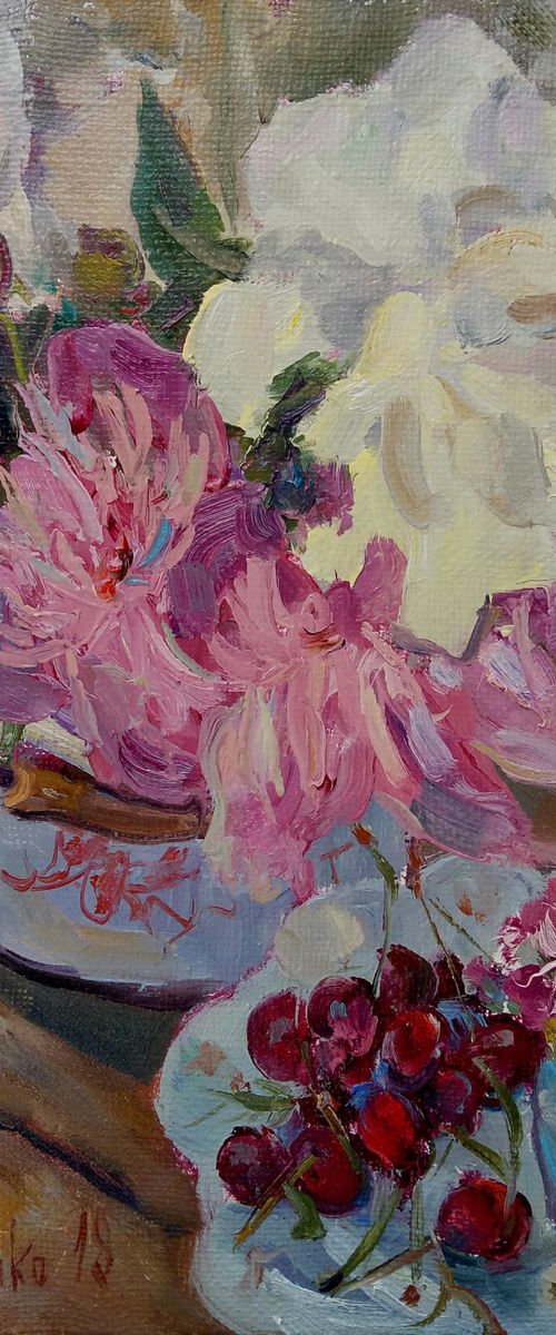 Peonies by Tanya Sun