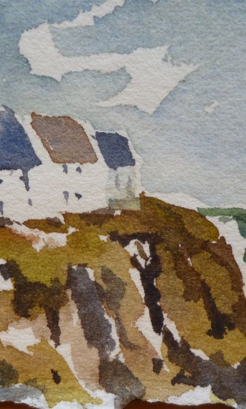 Aran Cottages by Maire Flanagan