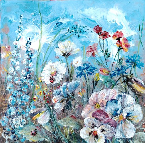 Author's miniature "The Flowers' Joy".