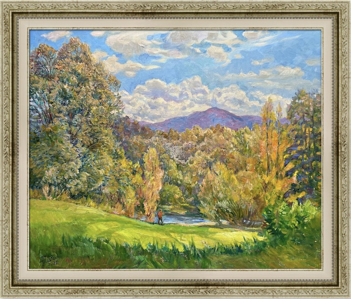 Aleksandr Dubrovskyy | Original Oil Painting | First Colors Of Autumn | 60 X 50Cm | Artwork For Sale On Artfinder