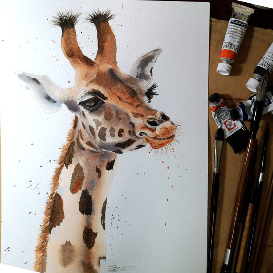 Giraffe - Diptych