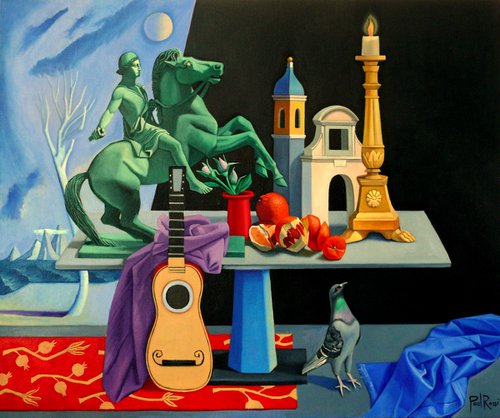 The Poet's Table II by Paul Rossi