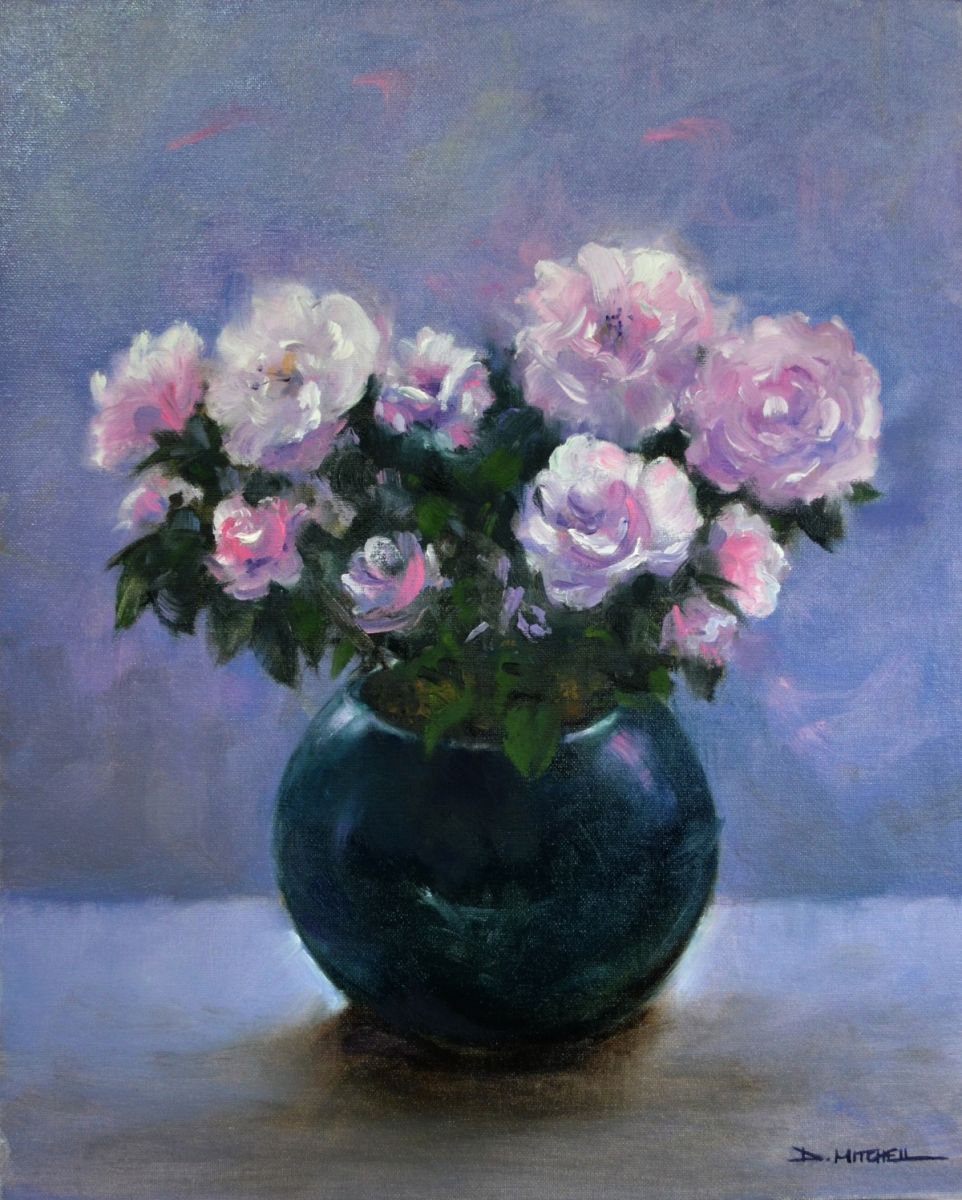 Pink Petals by Denise Mitchell
