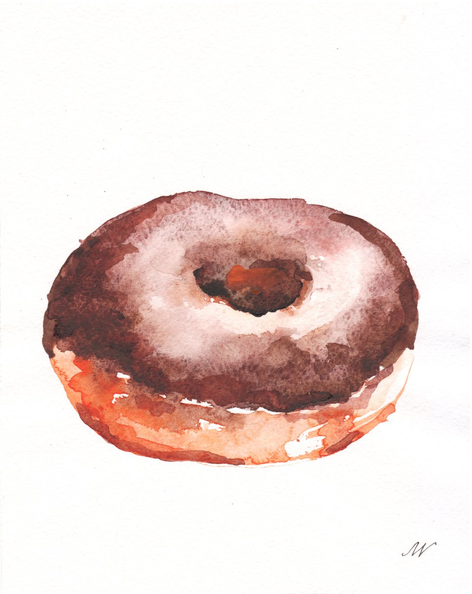 Choco donut. by Mag Verkhovets