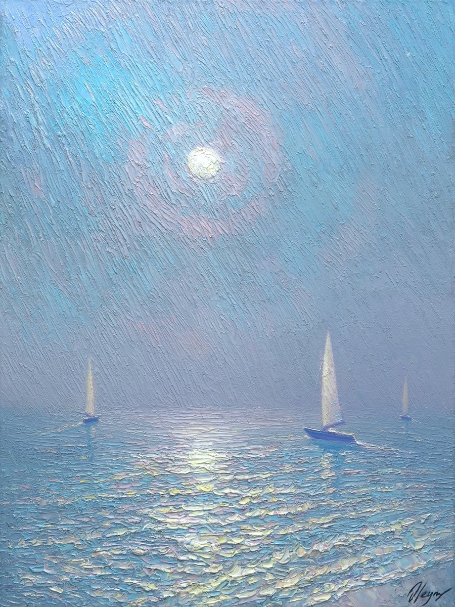 Shimmering Path By Dmitry Oleyn, 24 X 31, Artwork For Sale On Artfinder