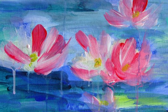 Quiet Pond - Inspired by Monet #34