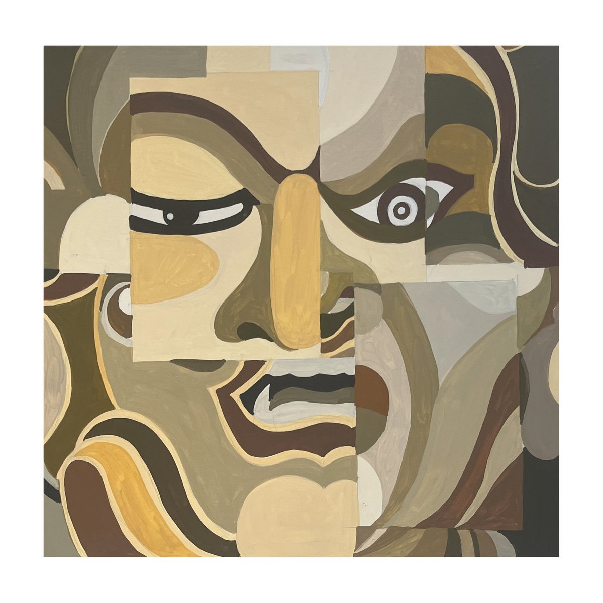 Urban And Pop Acrylic Painting , Kyoto-Sanjusan-01 By Andre Baldet, 13 X 13, Artwork For Sale On Artfinder
