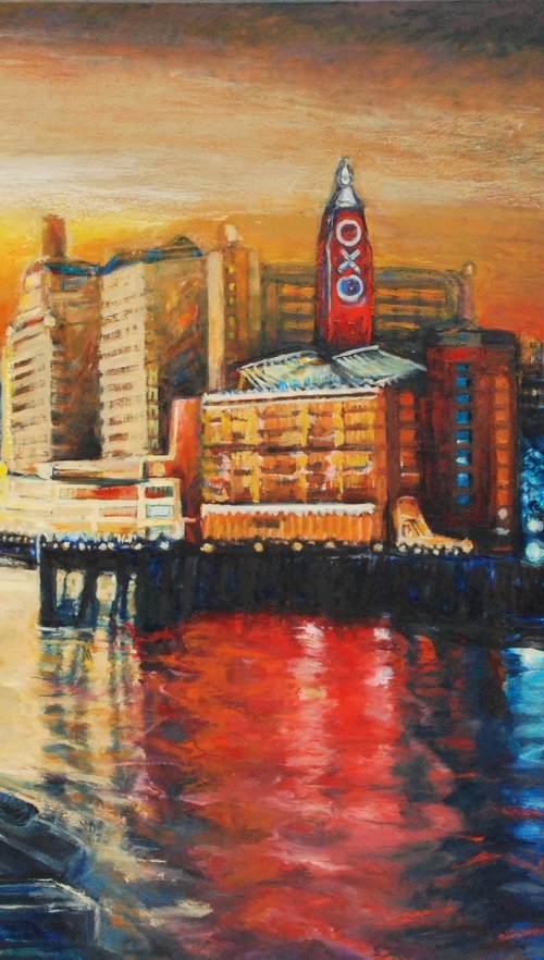 The Oxo Tower London by Patricia Clements