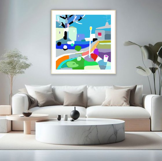 The painter and the model