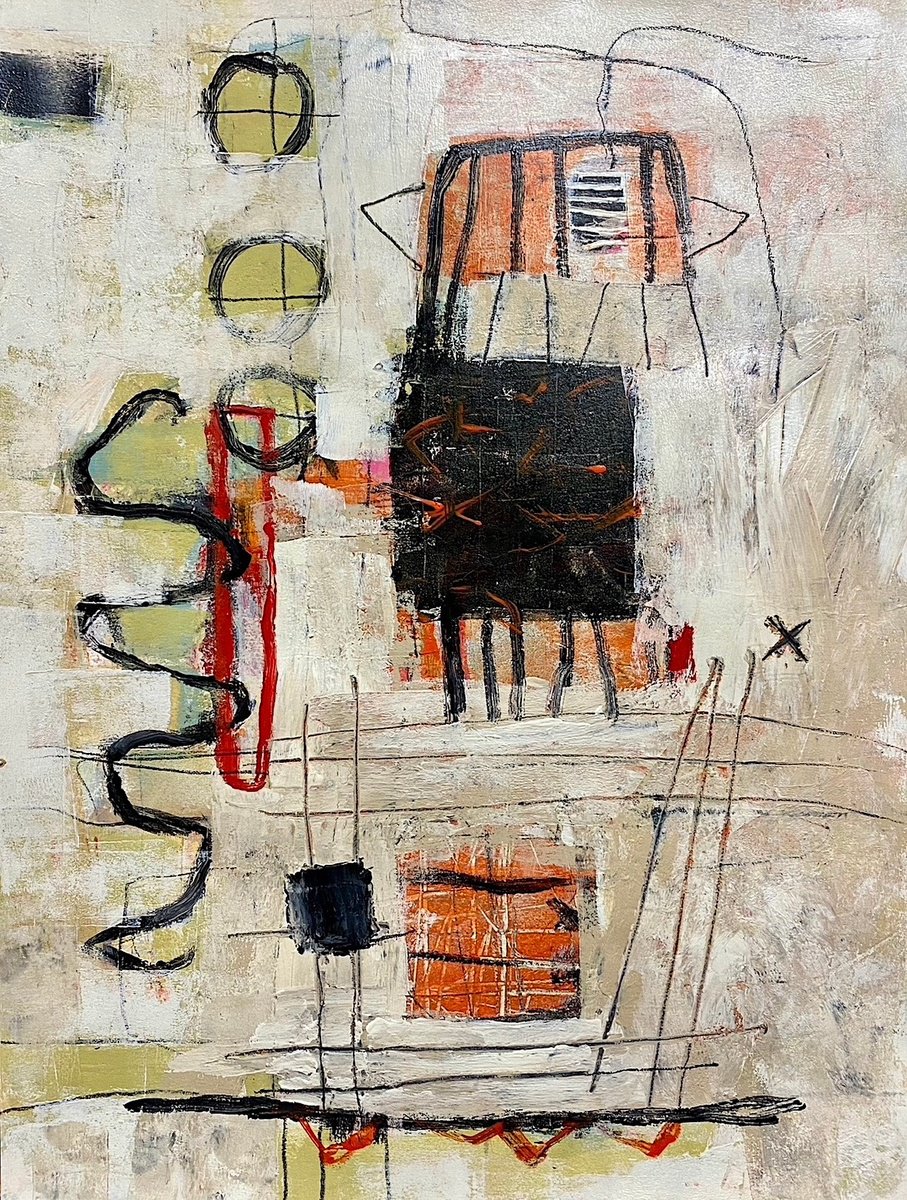 Atomic Totem By Shellie Garber, 18 X 24, Artwork For Sale On Artfinder
