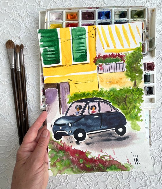 Car Italy adventures