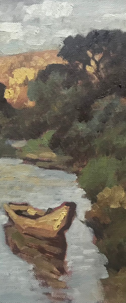 Riverside Serenity by Jixiang Dong