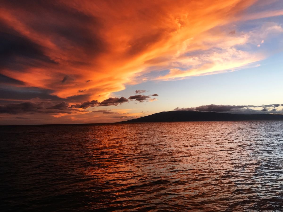 Maui Sunset 3.0 by Cutter Cutshaw