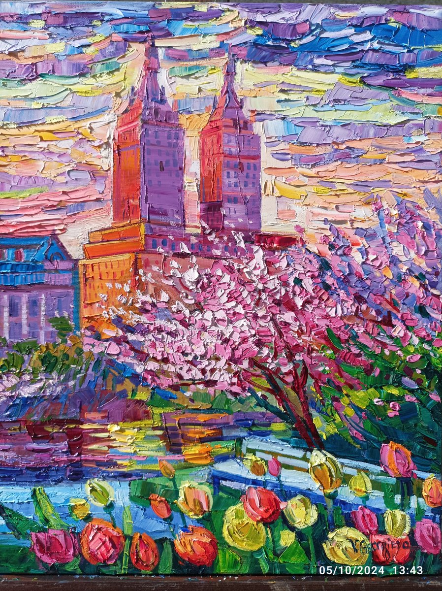 Spring In Central Park By Vanya Georgieva, 16 X 20, Artwork For Sale On Artfinder