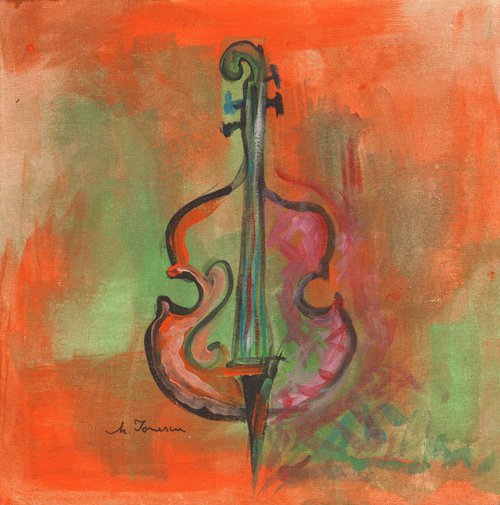Happy Cello by Mihaela Ionescu
