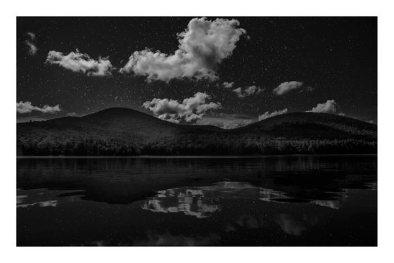 Long Lake at Night, 24 x 16"