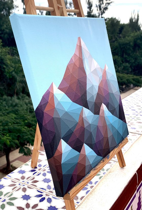 BLUE LILAC MOUNTAINS