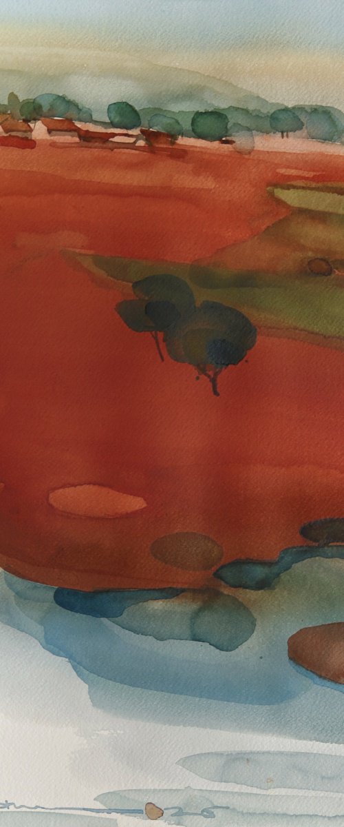 Shapes of earth reds by Prashant Prabhu