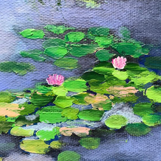 Water Lilies 3 ! Monet's Garden ! Impressionist Art