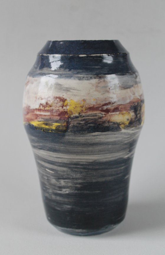 Handpainted vessel, 5