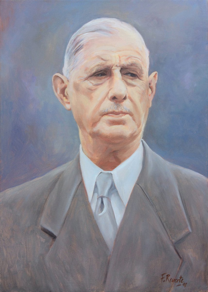 Charles De Gaulle (1890-1970) by Frederic Reverte