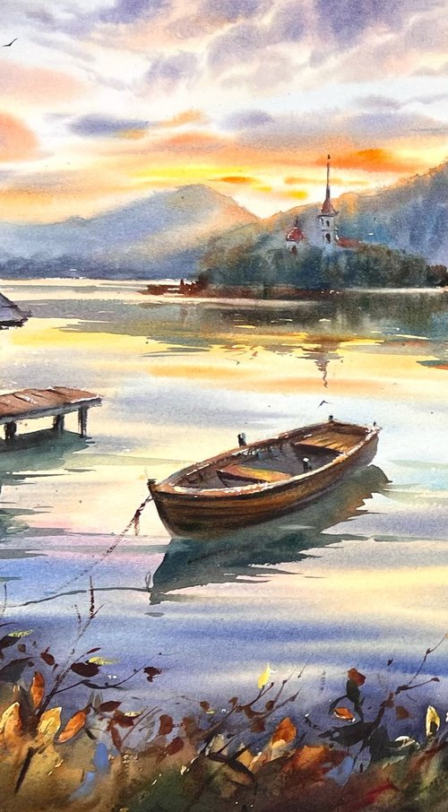 A Lake of Memories by Eugenia Gorbacheva