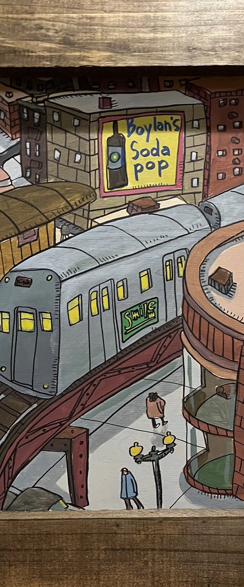 Brown Line by Art of Aaron Wooten