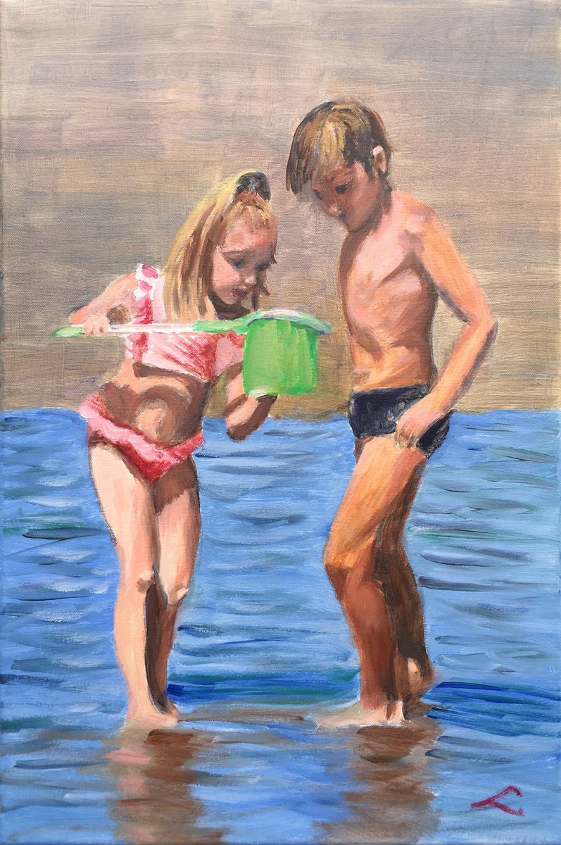 Low Tide 3 By Elena Sokolova, 16 X 24, Artwork For Sale On Artfinder