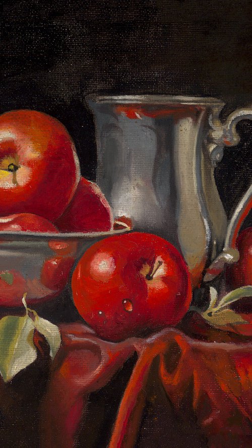 Red Apples by Tatyana Holodnova