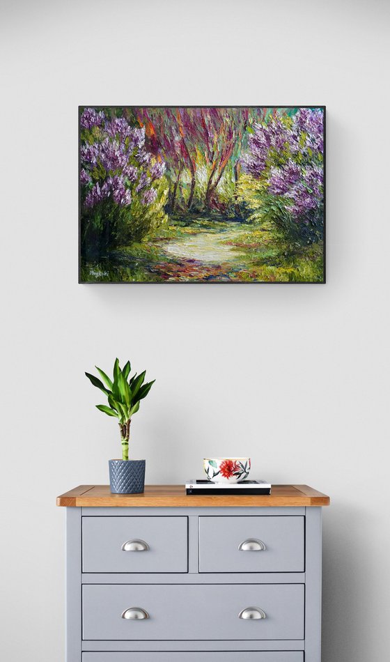 Through Blooming Garden