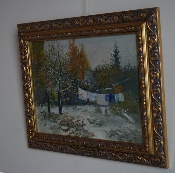 Opalikha. First snow
