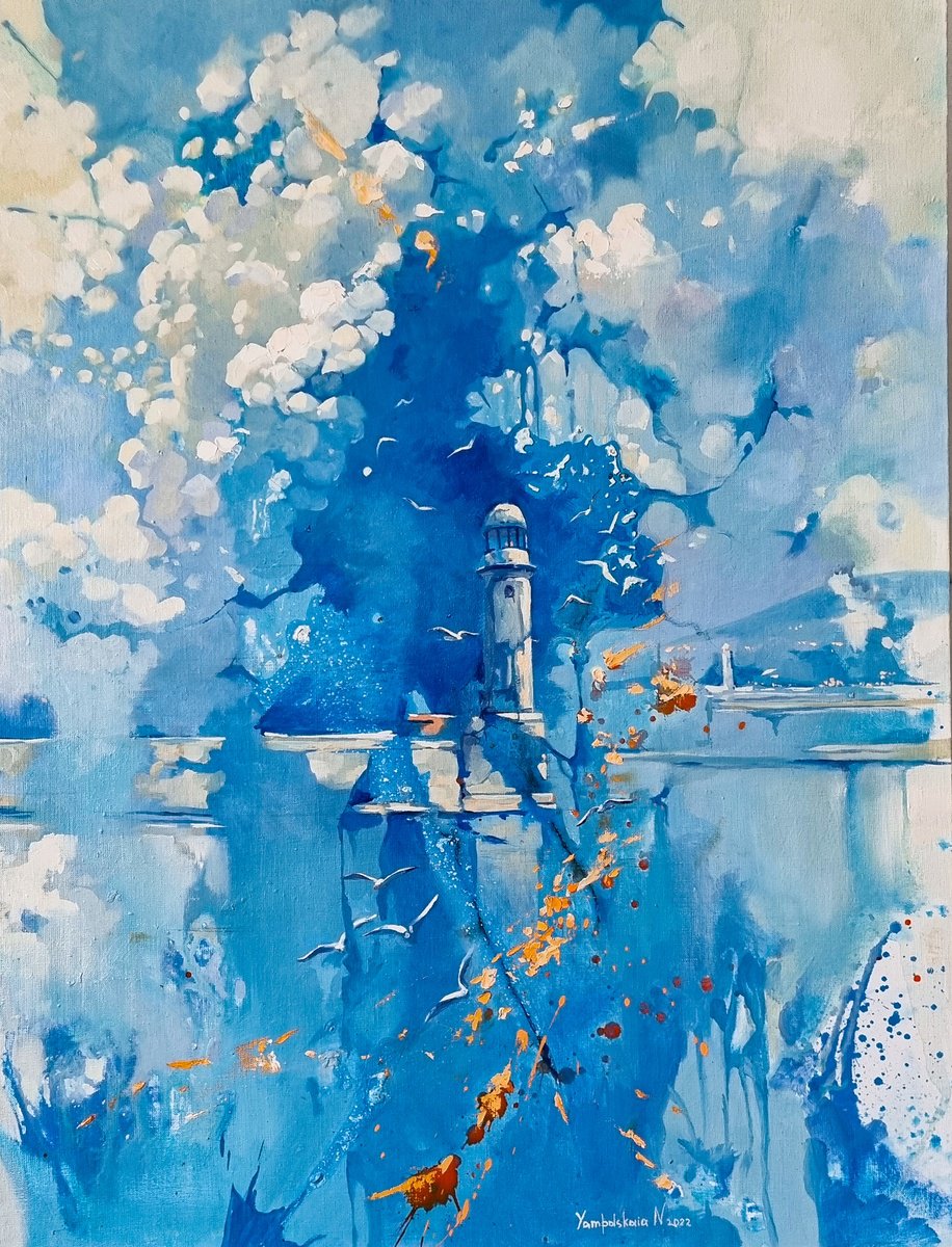 Lighthouse by Natalia Yampolskaia