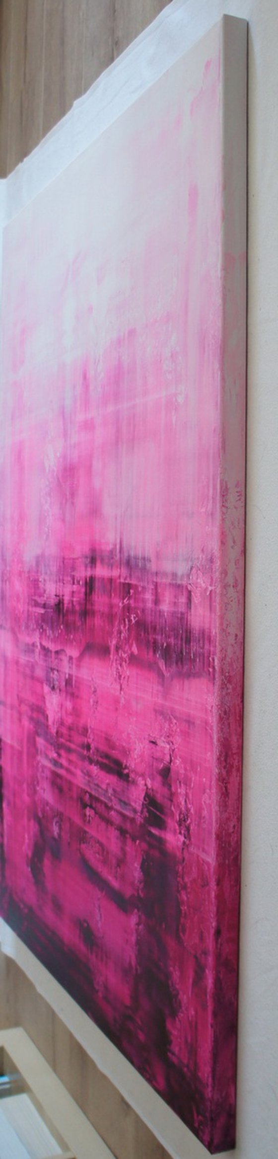 She Likes To Dream In Pink I - 80 x 120 cm - XXL (32 x 48 inches)