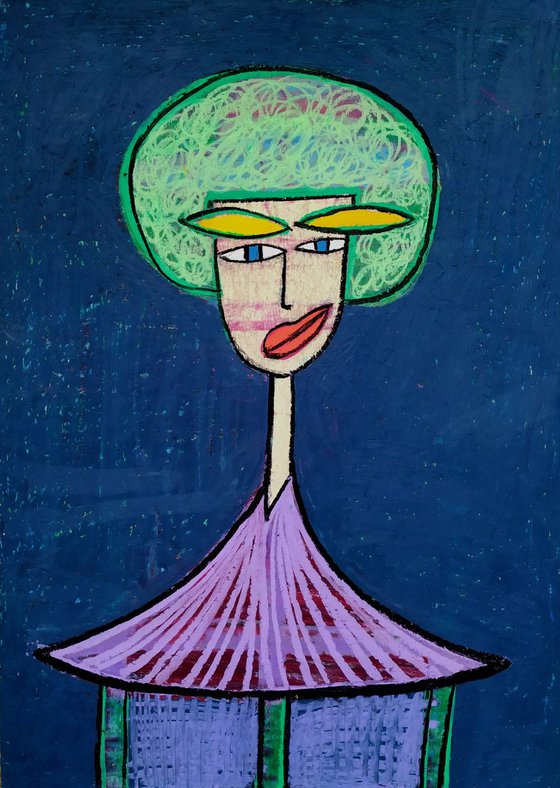 Sceptical Lady