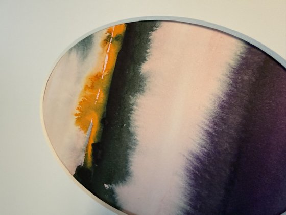 Autumn comes through the fields