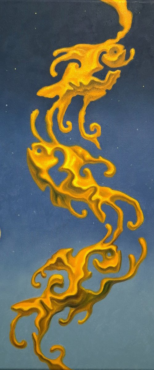 The rise of the golden fishes by Serhii Voichenko