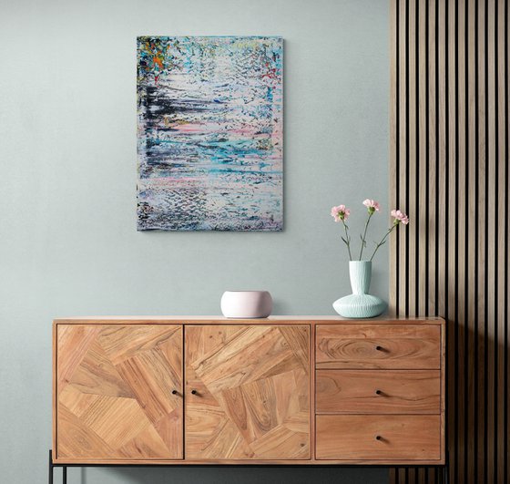 60x80cm | 23.5x31.5″ Original abstract painting Canvas oil artwork Modern art