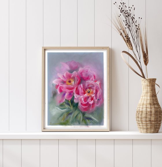 Peonies (soft pastel)