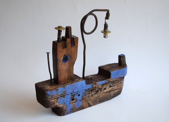 wooden ship " Butterfly"