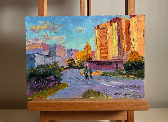 Early Morning in the City