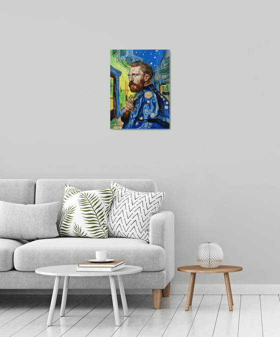 Van Gogh portrait painting