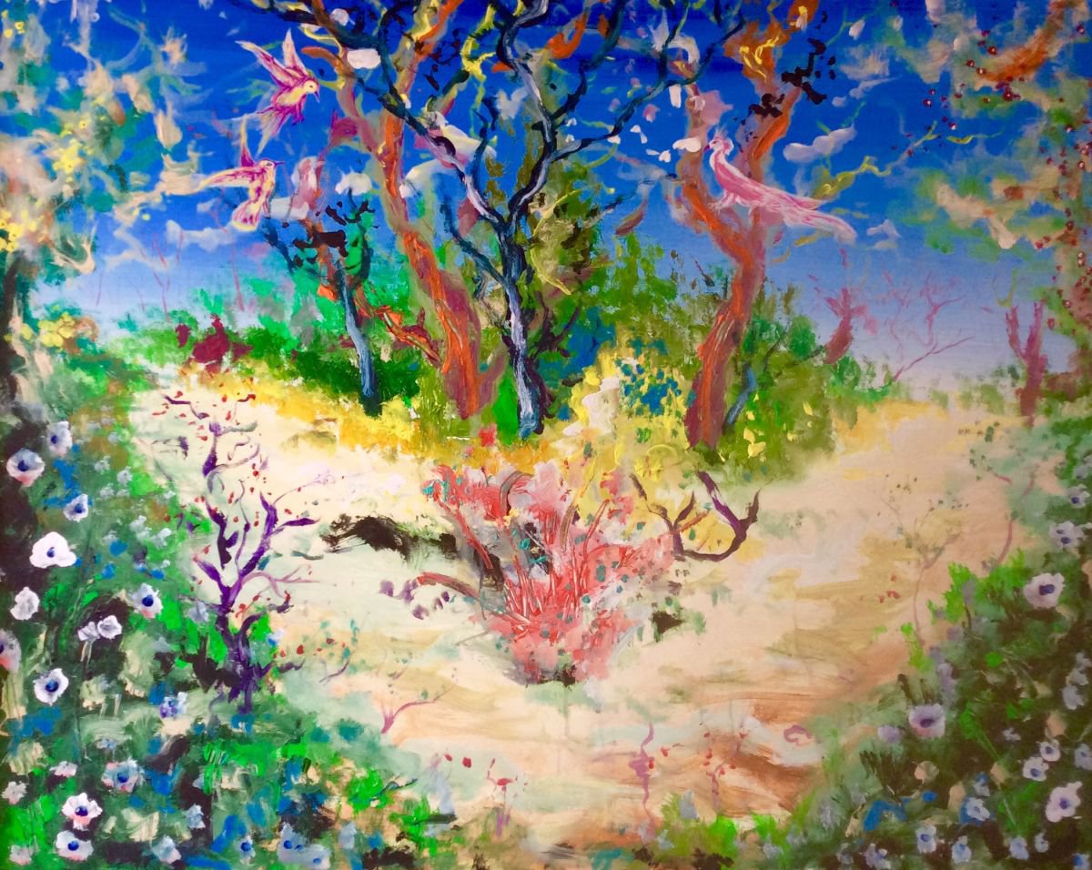  To Be Free By Alejos, 39 X 32, Artwork For Sale On Artfinder