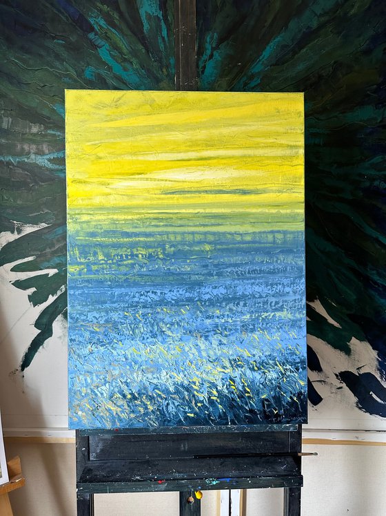 Field at Sunrise B23 50x70cm